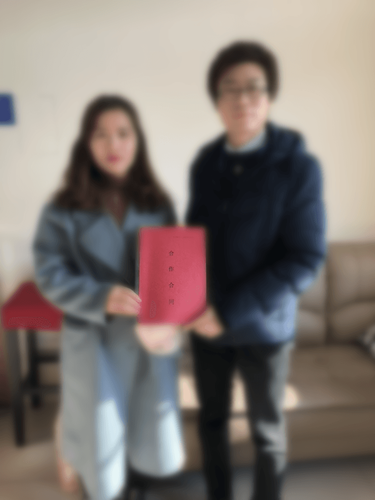惠美饺子加盟签约合影(一)