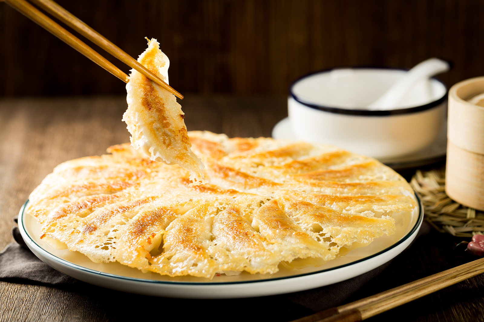 韭菜鸡蛋煎饺