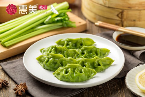 绿皮芹菜肉水饺