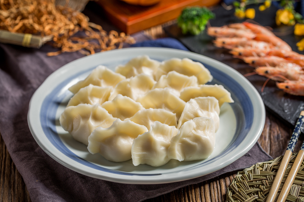 手工三鲜虾仁水饺