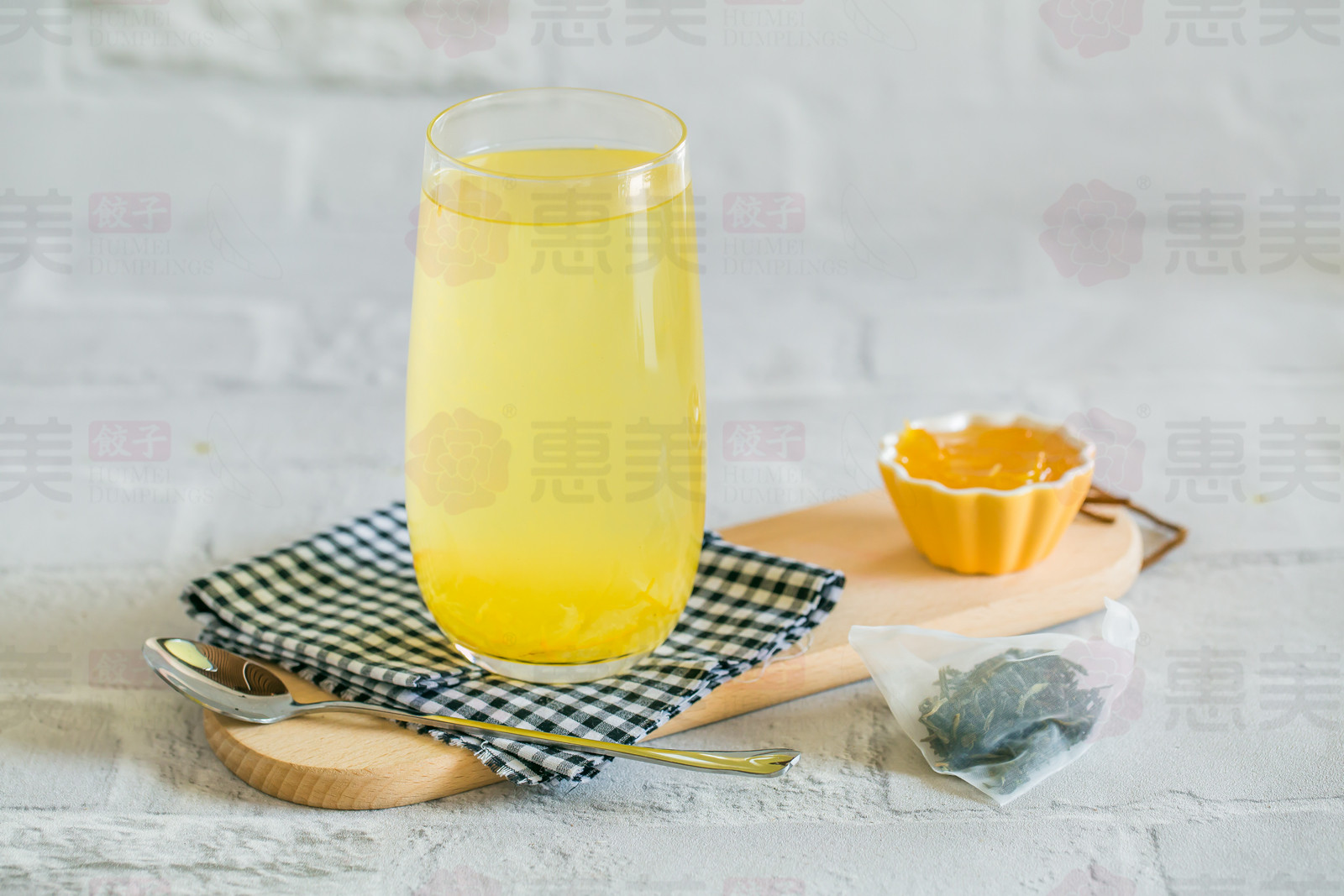 惠美饺子美食-养颜蜂蜜柚子茶